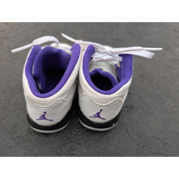 Air Jordan Toddler Retro 5 TD “Dark Concord” Sneakers Size 7c Purple 440890-141 - Picture 5 of 8
